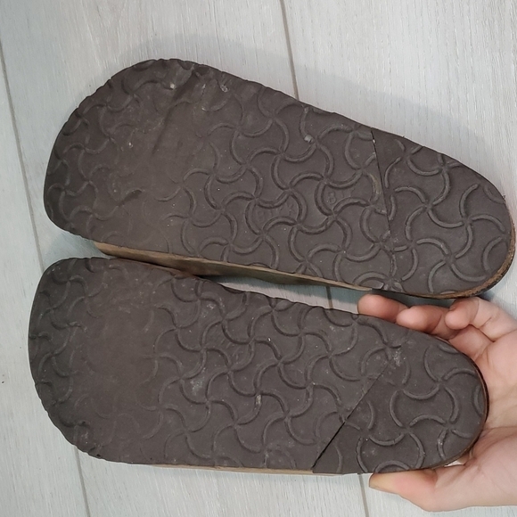 Birkenstock Women Florida Outdoor 3 Straps Sandals flip flop flats shoes sz 8 - Picture 9 of 12